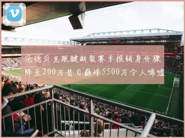 范德贝克跟腱断裂赛季报销身价骤降至200万昔日巅峰5500万令人唏嘘